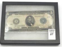 Series of 1914 Five Dollar Federal Reserve
