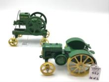 Lot of 2  John Deere Toys Including 1/16 Scale