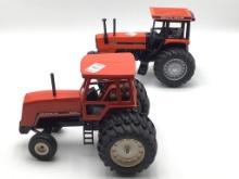 Lot of 2-Deutz-Allis 1/16 Scale Toy Tractors