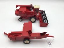 Lot of 2-1/16 Scale International Farm Toys