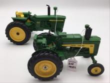 Lot of 2-1/16 Scale John Deere Toy Tractors