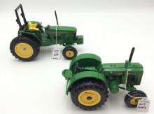 Lot of 2-1/16 Scale John Deere Toy Tractors