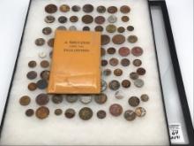 Lot of 91 Various Foreign Coins Including