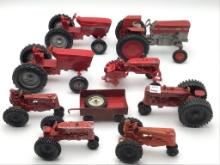 Group of Toy Tractors Including 1/16 Scale