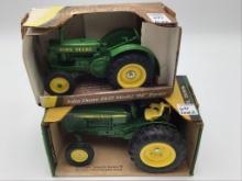 Lot of 2-1/16 Scale John Deere Toy Tractors