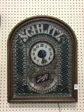 Wall Hanging Lighted Schlitz Beer Sign w/