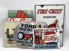 Lot of 5 Mostly Contemp. Signs
