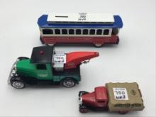 Lot of 3 Sm. Toys Including Anheuser Busch