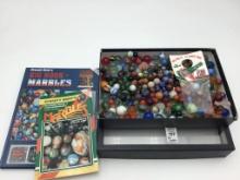Collection of 300 Various Marbles Including