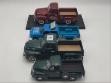 Lot of 4 Collector Trucks Including Danbury