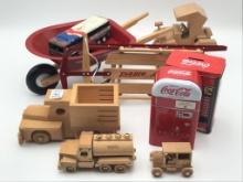 Group Including Sm. Radio Flyer Wheel Brl &