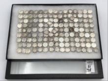 Collection of 139-Silver Roosevelt Dimes