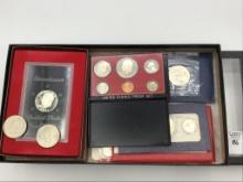 Collection of Ike Dollars Including
