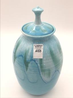Dryden Pottery Hot Springs, AR Blue Art