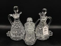 Lot of 2 American Fostoria Pieces Including