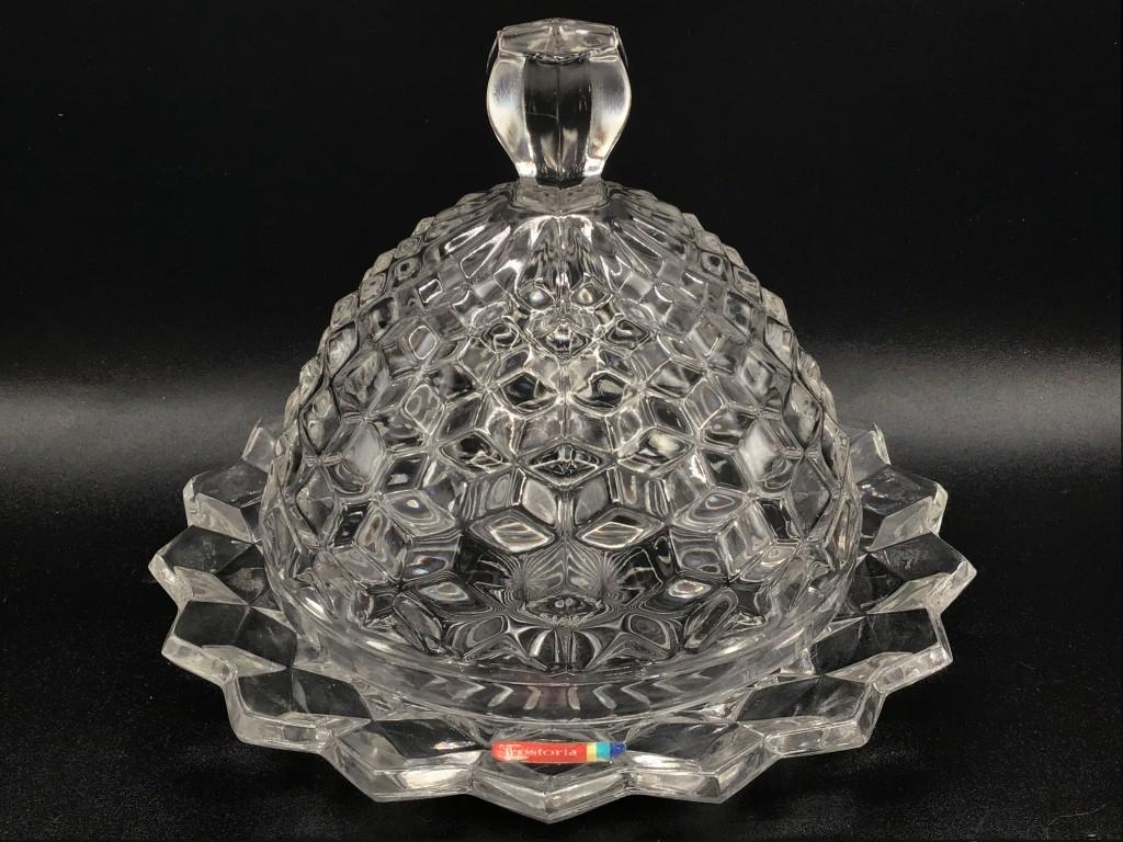 Lot of 2 American Fostoria Pieces Including