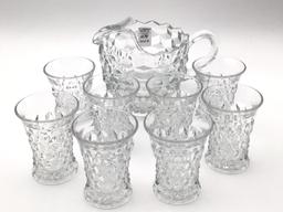 10 Piece Set of American Fostoria Glassware