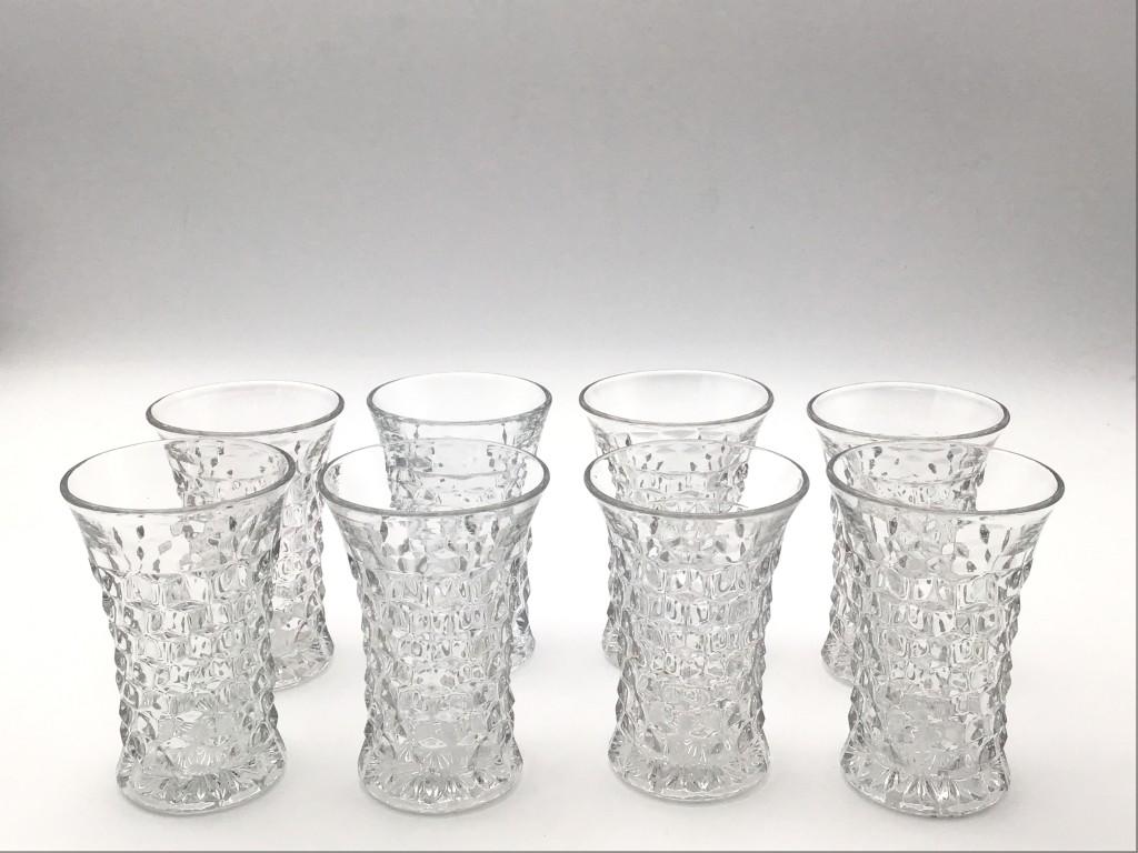 9 Piece American Fostoria Set Including