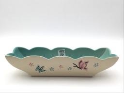 Lot of 2 Hull Pottery Butterfly Pieces Including