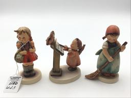 Lot of 3 Goebel Hummel Germany Figurines