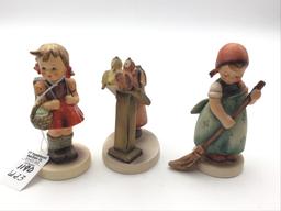Lot of 3 Goebel Hummel Germany Figurines