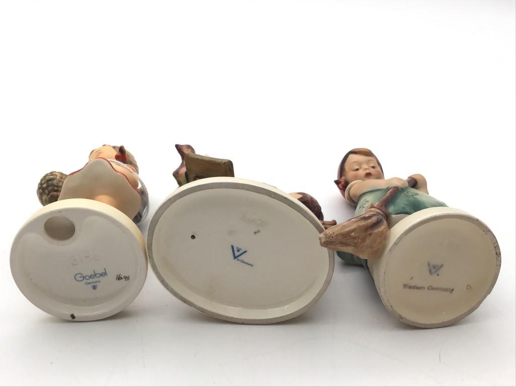 Lot of 3 Goebel Hummel Germany Figurines