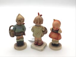Lot of 3 Goebel Hummel Germany Figurines