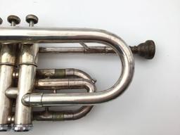Getzen 300 Series Trumpet Marked Elkhorn, WIS