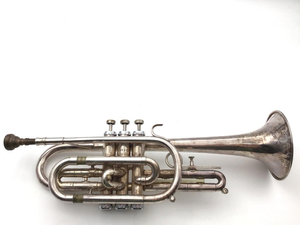 Getzen 300 Series Trumpet Marked Elkhorn, WIS