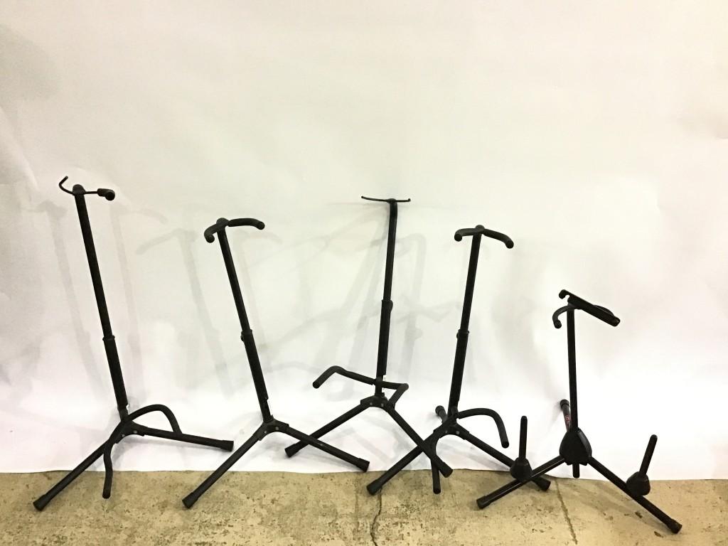 Group of Mostly Musical Instrument Stands, and Two