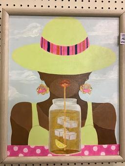 Lot of 2 Original Paintings by Carlotta Dodels