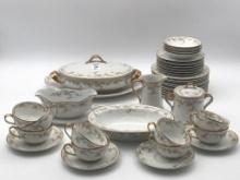 Partial Set of Theodore Haviland France China