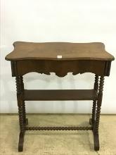 Antique One Drawer Side Table