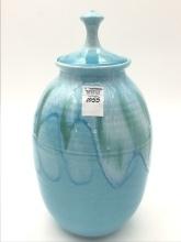 Dryden Pottery Hot Springs, AR Blue Art