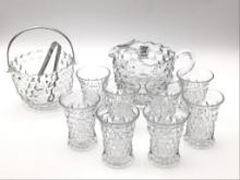 10 Piece Set of American Fostoria Glassware