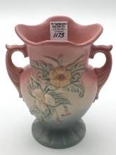 Hull Art Pottery Wild Flower Dbl Handled Vase