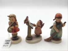 Lot of 3 Goebel Hummel Germany Figurines