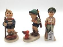 Lot of 3 Goebel Hummel Germany Figurines