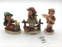 Lot of 3 Goebel Hummel Germany FIgurines