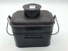 Vintage Tin Lunch Box w/ Handle