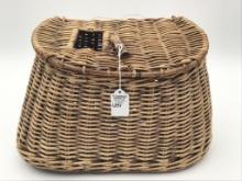 Old Fishing Creel Basket