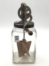 Glass Butter Churn