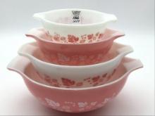 Vintage Pyrex Gooseberry Cinderella Nesting