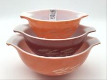 Vintage Pyrex Autumn Harvest Wheat Cinderella