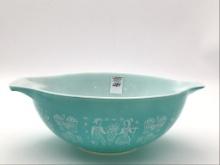 Lg. Amish/Butterprint  Turquoise and