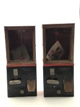 Lot of 2 One Cent Victor Company Gum Ball