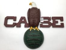 Metal Case Eagle Adv. JI Case Threshing