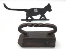 Lot of 2 Including Lg. Heavy Iron Design