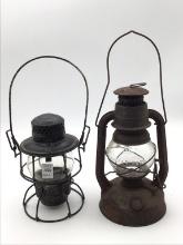 Lot of 2 Lanterns Including Adlake