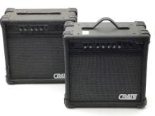 Pair of Two Crate Speakers Model GX-15